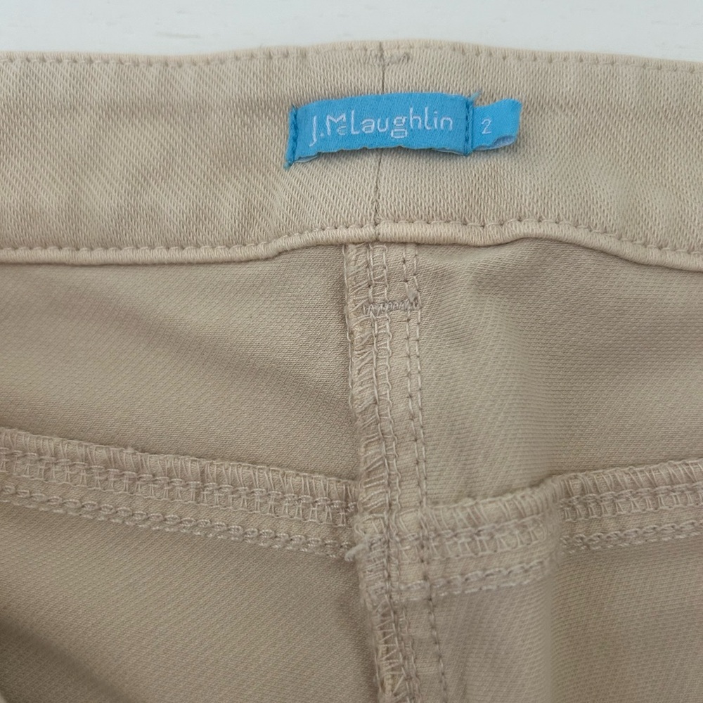 J. McLaughlin Tan Trousers